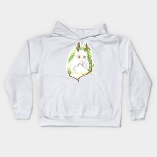 Deer fairy Kids Hoodie